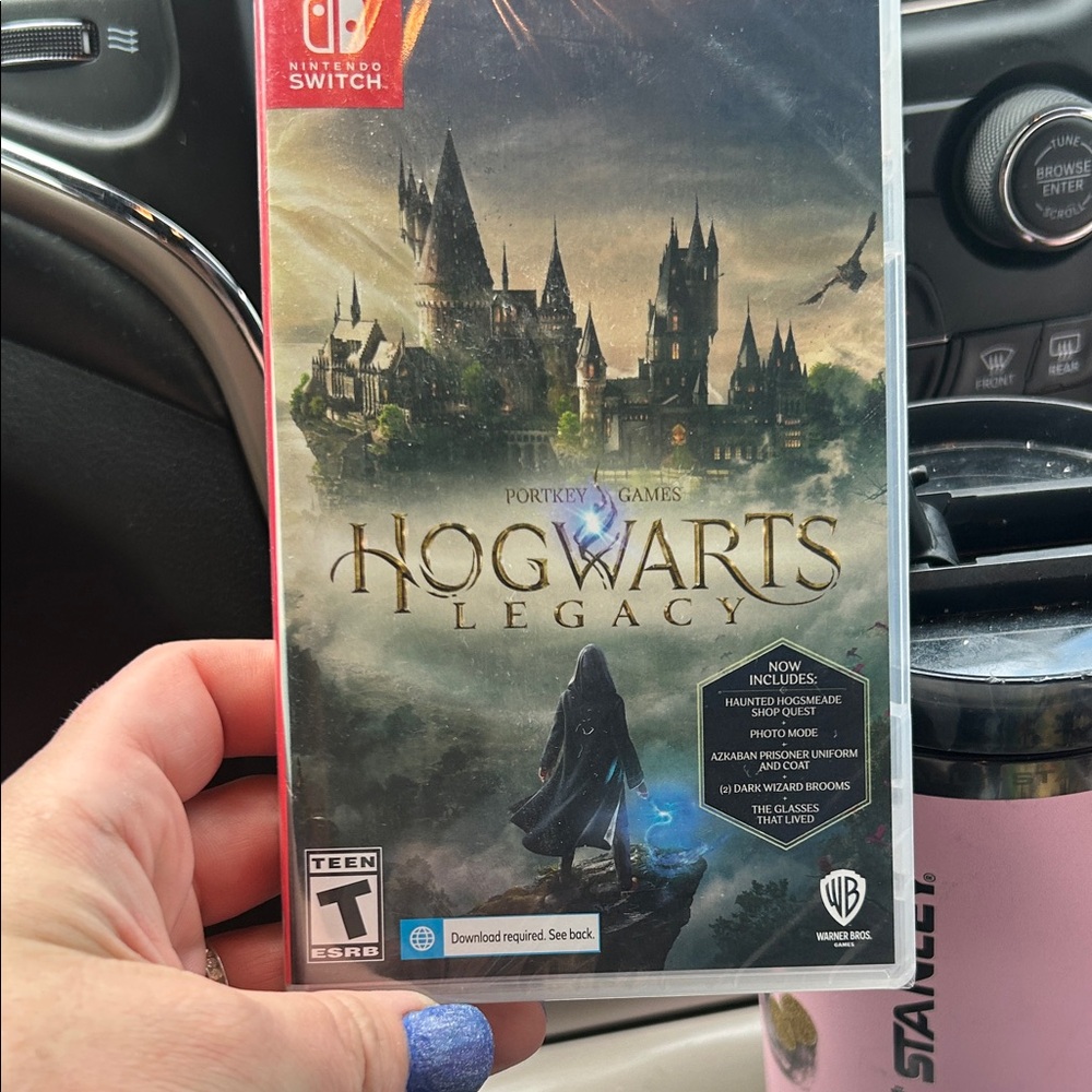 Nintendo Switch Hogwarts Legacy - Black and Gold